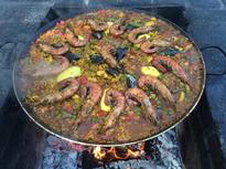 Výlet s grilováním - paella