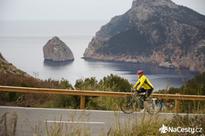 Naši klienti v prvním sedle nad Port de Pollenca