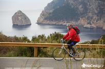 Naši klienti v prvním sedle nad Port de Pollenca